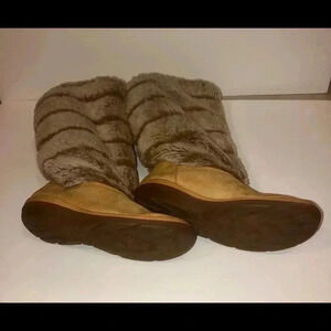 Timberland/ genuine leather boots/sz 8